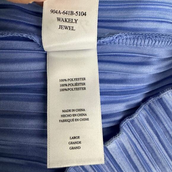 Rails Wakely Striped Sleeveless Midi Dress In Jewel Periwinkle Size Large - Picture 10 of 10